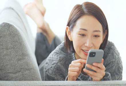 スマホひとつで利便性が高く、快適な暮らしイメージ